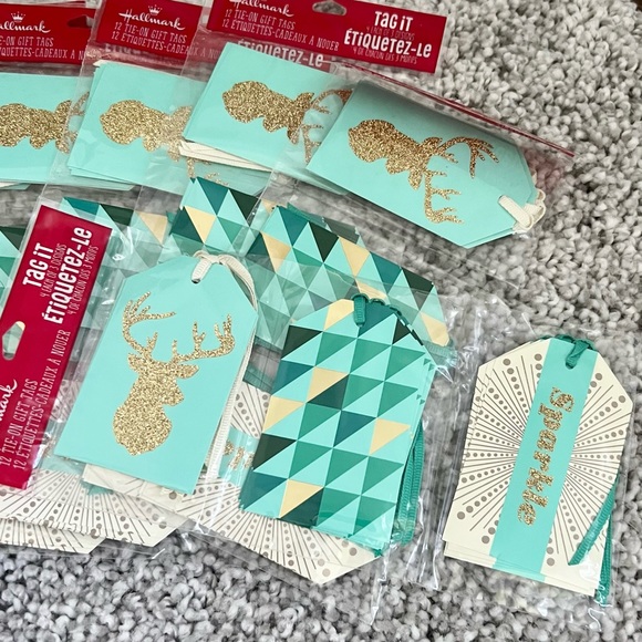 9 pkgs - Hallmark Gift Tags (108 tags) NWT - Picture 4 of 10